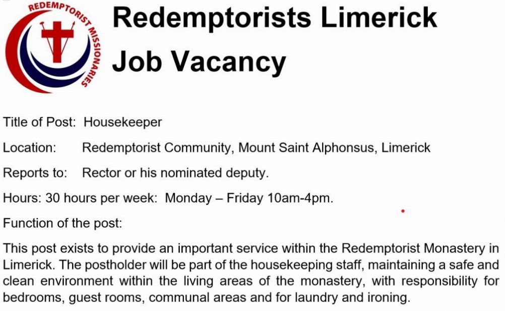 Redemptorists Limerick